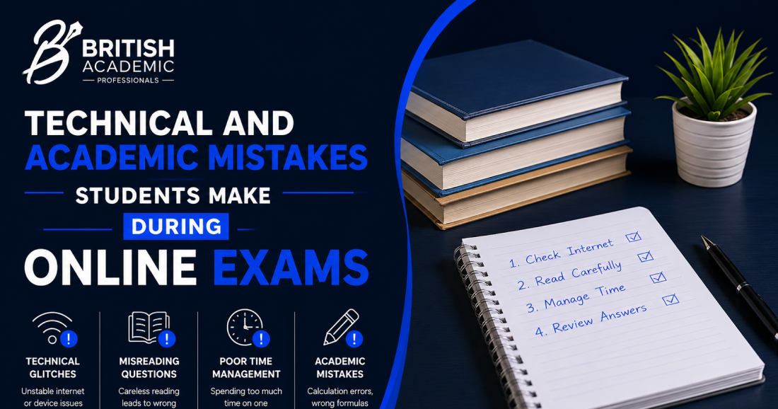 Technical and Academic Mistakes Students Make During Online Exams